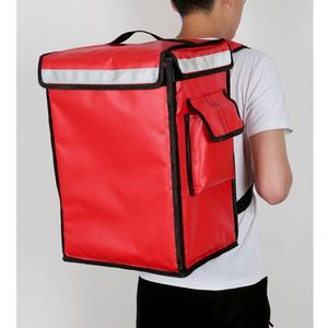 Mochila térmica de poliéster grande para entrega, nueva, avanzada, impermeable, aislada, de 20L, ecológica, para alimentos, para motocicleta, al por mayor - Product Image 6