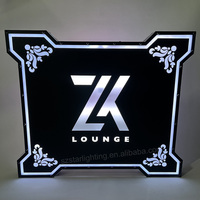 Letrero LED Programable con Logotipo Personalizado, Pantalla Desplazable con Control Wifi, Letrero Publicitario para Bares, Salones y Fiestas