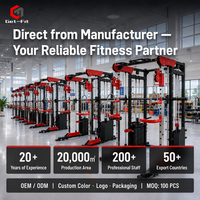 OEM Smith Machine Cable Crossover Power Rack Multi-fonctions pour Squats, Banc de Musculation et Lat Pulldown, en Acier, pour Usage Domestique et Commercial, Vente en Gros Direct Usine