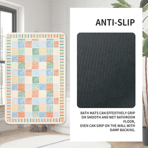 <span class=keywords><strong>Tapis</strong></span> <span class=keywords><strong>de</strong></span> <span class=keywords><strong>bain</strong></span> en diatomite à séchage rapide, absorbe l'eau en quelques secondes, pierre minérale naturelle, antidérapant, facile à nettoyer - Product Image 4