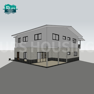 Maisons modulaires haut de gamme résistantes aux séismes à 2 étages pour projets immobiliers, villas préfabriquées de haute qualité, magasin/bureau moderne - Product Image 3