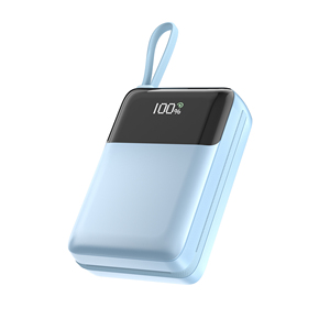 เครื่องชาร์จพกพา, พาวเวอร์แบงค์ชาร์จเร็ว 22.5W, ความจุ 20000mAh ปลอดภัยสำหรับการเดินทาง, สาย USB-C ในตัว พร้อมหน้าจอ LED แสดงสถานะแบตเตอรี่ - Product Image 3