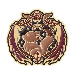 Spilla Decorativa in Metallo con Motivo Fiabesco: <span class=keywords><strong>Principe</strong></span> Rosa, Cartone Animato, Borsa, Cigno, Volpe, Pianeta, Stile Carino - Product Image 6
