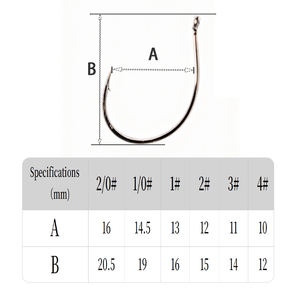 Hameçon de pêche à la mouche TUOTUO 7022 courbé pour nymphes et moucherons - Hameçon simple en acier à haute teneur en carbone pour la pêche en rivière, en eau douce et la pêche à la traîne - Product Image 5