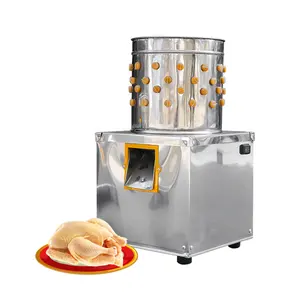 Hot sale stainless steel poultry feather plucker / chicken plucking machine / quail plucker for sale