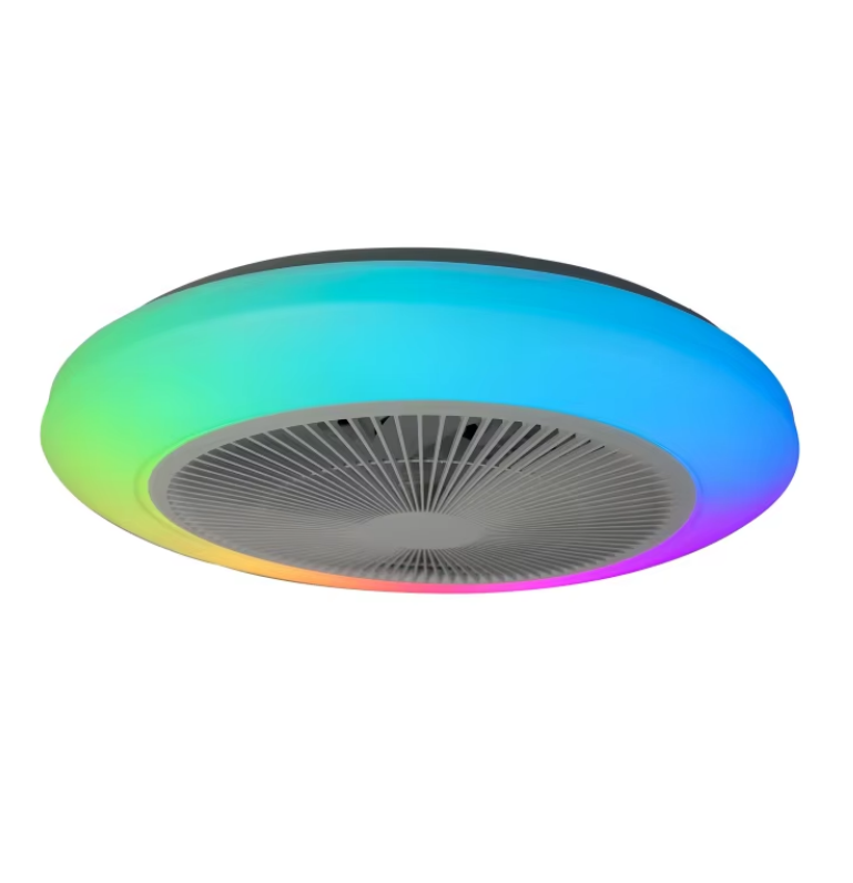 bladeless ceiling fan with rgb