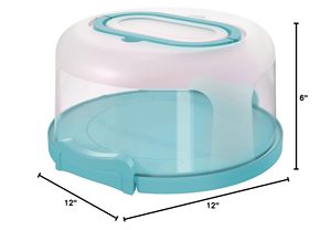 Bakeware contenitore per torta <span class=keywords><strong>in</strong></span> <span class=keywords><strong>plastica</strong></span> per uso alimentare portabicchieri e Server con coperchio di bloccaggio - Product Image 3