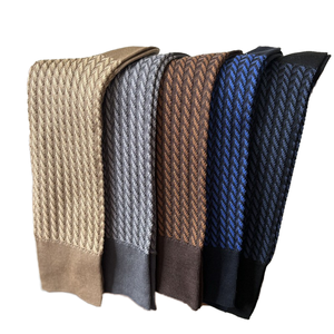 Factory Direct Wholesale Summer Breathable Comfortable Men's Business Mercerized Cotton Gentleman <strong>Socks</strong> Seamless Solid <strong>Double</strong> - Product Image 1