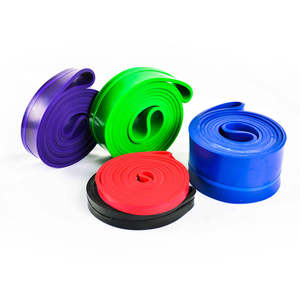 Pull-up banden met aangepast logo, OEM fitness resistance banden, latex rubber, latex workout apparatuur, elastische trainingsbanden - Product Image 2