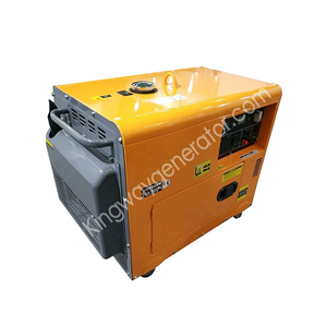 3 giai đoạn làm mát bằng không khí CE 5KW xách tay Xăng Xăng PLG Máy phát điện đặt điện thoại di động máy phát điện khẩn cấp - Product Image 3