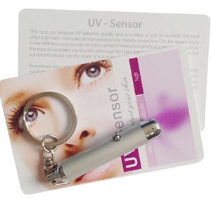बाहरी uv सूचकांक माप और सूर्य सुरक्षा जागरूकता के लिए रंग पैमाने के साथ सूर्य सुरक्षा जागरूकता - Product Image 5