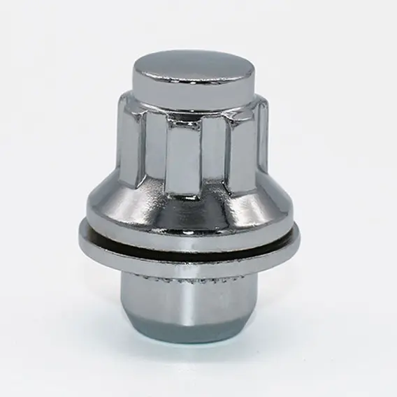 Заводская распродажа, 4 противоугонных гайки + 1 ключ M12 * 1,5, Автомобильные Колесные гайки m12x1, 5 обода, хромированные противоугонные колесные винты, болты, блокировка, гайка, ключ, адаптер