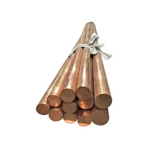 Direct Sale High Hardness Beryllium Copper Rod C17200 Beryllium Bronze Rod Mold Copper Alloy Non-Ferrous Metal Copper Bar