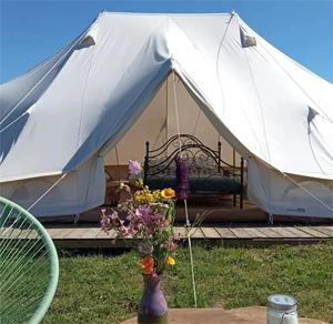 Tourle Đôi Top 6M Không Thấm Nước Sang Trọng Glamping Chuông Lều Vải Hoặc Oxford Hoàng Đế Chuông Lều Đảng Lều - Product Image 1