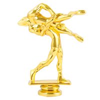 Pièces et décorations de trophées sportifs en plastique moulé par injection, design moderne, durables, avec logo personnalisé pour le judo, la boxe, le taekwondo