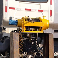 Treuil hydraulique portable pour SUV/camions/sapeurs-pompiers/remorques/véhicules miniers avec corde de 30 m