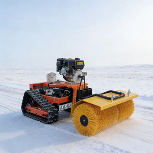 Tondeuse à gazon RC compacte et souffleuse à neige : Démarrage rapide, haute efficacité, entretien extérieur toutes saisons de la neige et de l'herbe - Product Image 4