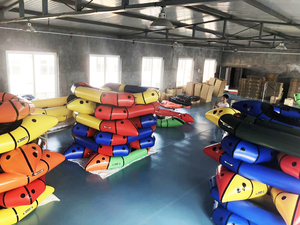 Pagaie gonflable ultralégère, 2 pièces, prix d'usine, bateau en papier kraft, nouveau, 2022 - Product Image 3