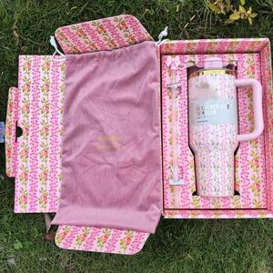 Boîte cadeau Série fleurs 20/40 Oz Tasses isothermes en acier inoxydable Design classique moderne Isolées pour tasse <span class=keywords><strong>Stanley</strong></span> - Product Image 3