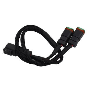 อะแดปเตอร์ขั้วต่อสายไฟ2ขาสำหรับรถจักรยานยนต์รถยนต์สายผลิตภัณฑ์สายเชื่อมรถยนต์ผู้ผลิตในจีน - Product Image 5