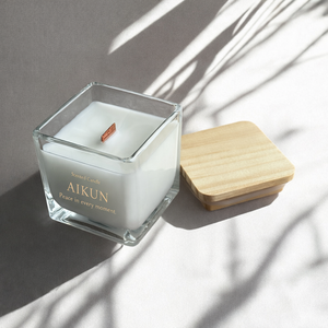 Ensemble de bougies aromatiques festives AIKUN, cire de soja naturelle, bougie parfumée personnalisée pour la vente au détail et la vente en gros de cadeaux - Product Image 1