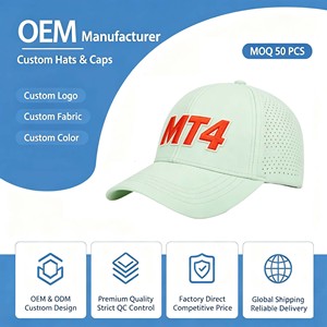 Custom Logo Quick Dry Hiking <b>Running</b> Camp Cap Hip Hop Flat Brim Mesh Baseball Cap Nylon Flat Bill 5 Panel Hat - Product Image 1