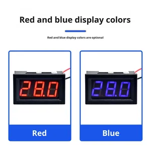 BEICHEN Hersteller Großhandel 0,36 Zoll 0,56 Zoll DC Spannungs messer Digital anzeige Rot Blau Rückwärts anschluss PCB PCBA - Product Image 2
