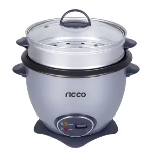 Kitchen appliance rice cooker Olla arrocera electrica 2.2 litros color gris small cheap rice cooker