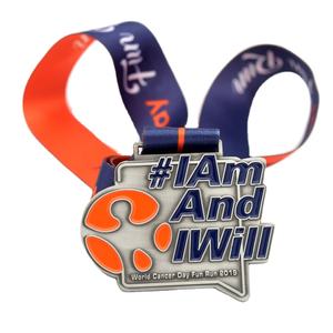 Medallas de carrera de motos 5K baratas personalizadas de los Emiratos Árabes Unidos y transferencia de cinta a medalla de la Liga de Campeones - Product Image 1