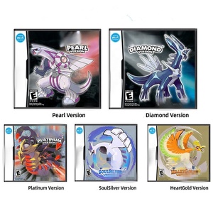<span class=keywords><strong>Jeu</strong></span> de version américaine pour Pokmoned HeartGold SoulSilver Platinum Diamond Pearl Version pour Consoles de <span class=keywords><strong>jeu</strong></span> Ds Box Package - Product Image 5