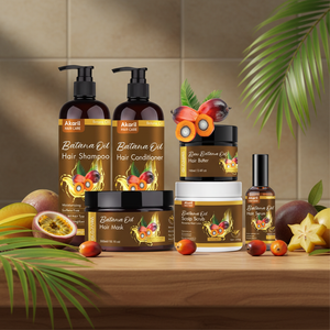 مجموعة شامبو وبلسم أكاريل لنمو الشعر بزيت الباتانا، علاج مضاد لتساقط الشعر، مجموعة العناية بإعادة نمو الشعر - Product Image 6