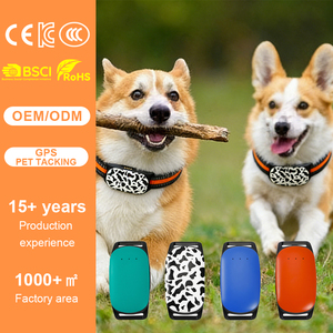 Collier <span class=keywords><strong>anti</strong></span>-aboiement Qcool GPS automatique pour petit chien, rechargeable, avec LED, collier GPS pour animaux de compagnie - Product Image 1