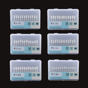 ชุดขัดเซรามิกสำหรับงานทันตกรรม RA Dental 12 ชิ้น บรรจุกล่อง สำหรับครอบฟันพอร์ซเลน ใช้กับเครื่องกรอความเร็วต่ำ - Product Image 1