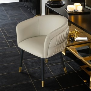 Chaise de réunion créative <span class=keywords><strong>pour</strong></span> café, confortable, de style italien minimaliste, chaise de salle à manger tendance <span class=keywords><strong>pour</strong></span> la maison - Product Image 3