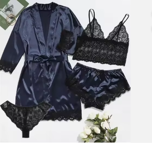 Stocks clairs, vente en gros de vêtements, inventaire de vêtements, vêtements pour hommes et femmes, prix bas, vêtements de nuit, vêtements de nuit <span class=keywords><strong>sexy</strong></span>, pyjamas luxueux et romantiques, 100% - Product Image 6