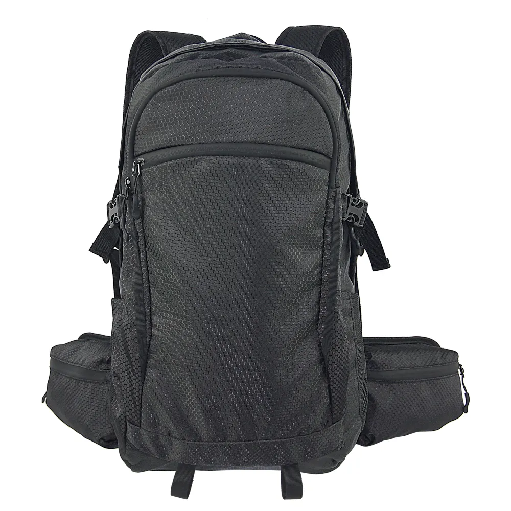 Hot Selling Outdoor Waterproof Polyester Hiking Backpack Leisure Sports Travel Backpack Bag For Men OEM Custom