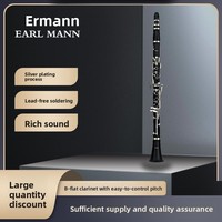 Elman Clarinet Y-CL-11 B-flat ABS Adult Beginner Entry Test Professional Band Playing Black