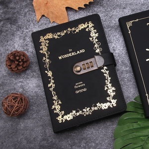 Cuaderno Retro con Contraseña, Tapa Dura de Cuero PU A5 de Alta Calidad, Personalizable con Logotipo, Gran Venta - Product Image 3