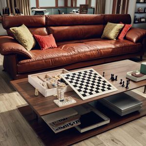 Hot Sale 5-In-1 Wooden Set Custom Logo Promotional Mikado/Chess/Checkers/Domino <b>Games</b> for Kids and Adults - Product Image 4