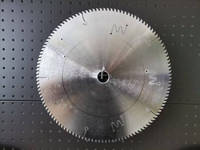 Hoja de sierra circular soldada de alta frecuencia industrial profesional de 12 "para tablero de densidad de madera contrachapada de melamina-OEM disponible