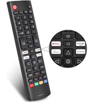 Control Remoto Universal IR para TV AKB76037601 de Alta Calidad, Venta al Por Mayor de Fábrica, con Teclas de Acceso Rápido para Streaming, Compatible con LG Smart TV