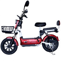 Trottinette électrique intelligente E2 OEM/ODM CE 500W en alliage d'aluminium avec freins à tambour, double suspension arrière, alarme et panier