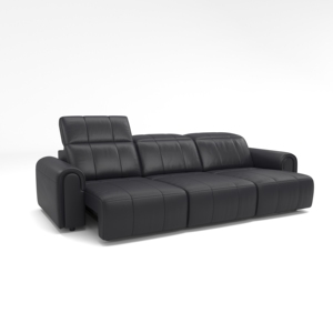 Echtes <span class=keywords><strong>Leder</strong></span> Elektromotor Liege Couch Rechteck Form Ein Sitz Schnitts ofa Ausziehbare Funktion für Wohnzimmer Villa - Product Image 6