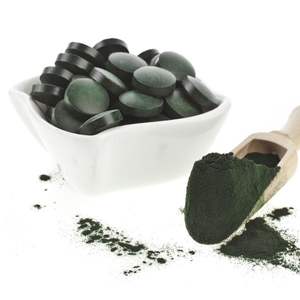 Entrepôt <span class=keywords><strong>USA</strong></span>/UE vente en gros 50/50 mélange de comprimés de chlorella spiruline biologique Superfood - Product Image 1