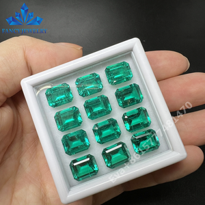 Cultivate <strong>Emerald</strong> Gemstone Columbia Color <strong>Emerald</strong> Cut Hand Made Lab Grown <strong>Emeralds</strong> Loose Stone For Jewelry Making