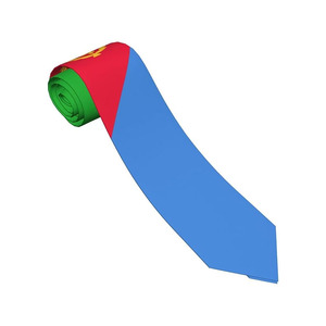 Nouveauté à la mode accessoire cadeau drôle coloré large couleur vive Polyester hommes pays <span class=keywords><strong>drapeau</strong></span> <span class=keywords><strong>cravate</strong></span> pour les affaires - Product Image 4