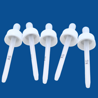 Success 28mm Pipette compte-gouttes gradué ampoule blanc inviolable couverture Euro compte-gouttes bouchons à vis couvercles fermetures de bouteilles