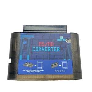 Haute qualité pour le système maître à pour MD2 MD3 pour <span class=keywords><strong>Mega</strong></span> <span class=keywords><strong>Drive</strong></span> 2 <span class=keywords><strong>3</strong></span> adaptateur de carte de jeu convertisseur accessoire de jeu - Product Image 6