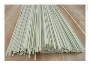 Guangdong productos de FRP fabricante real Live vidrio varillas producción 2.5mm, 3.0mm, 3.5mm flexible de fibra barras redondas