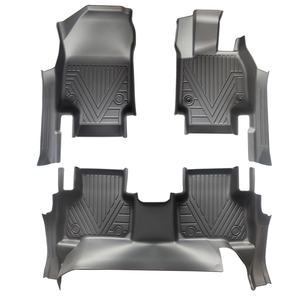 พรมปูพื้นรถยนต์ TPE 5D กันลื่น กันน้ำ สำหรับ Toyota Harrier 85 ปี 2021 แบบ 3 ชิ้น ขับขวา ใช้ได้ทุกสภาพอากาศ - Product Image 3